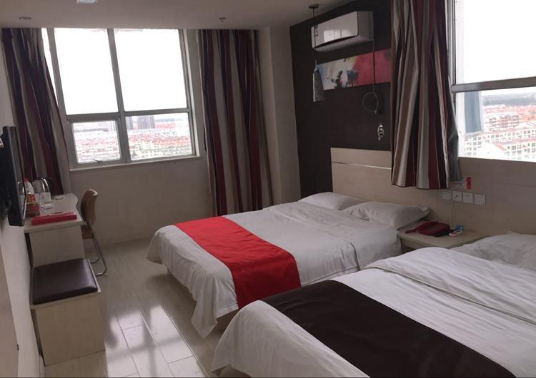 Thank Inn Chain Hotel Shandong Qingdao Laixi Nanjing Road Luaran gambar